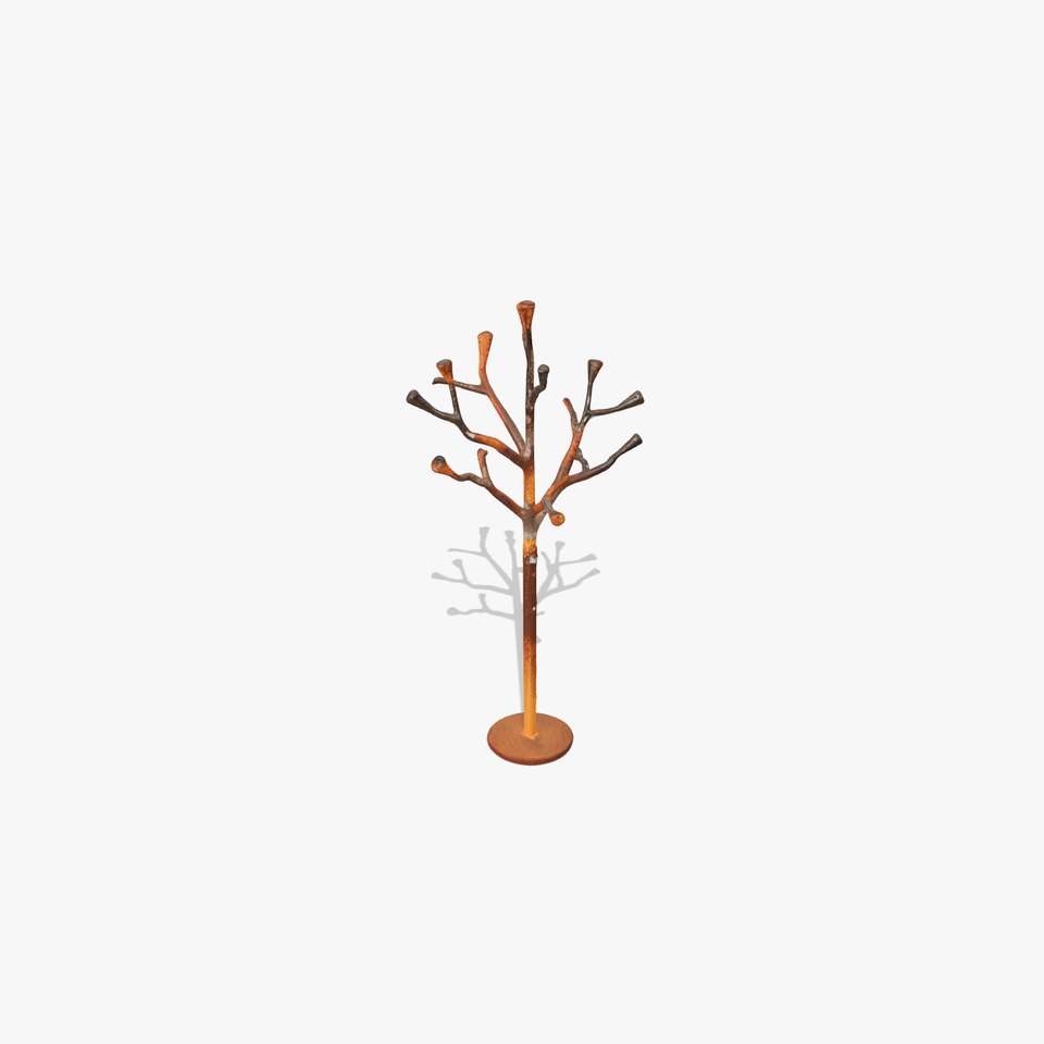 Modern Tree Branch Coat Rack Model Pack